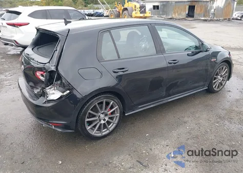 2015 Volkswagen Golf Gti 2.0T Autobahn 4-Door from USA, damaged, VIN 3VW4T7AU7FM002236